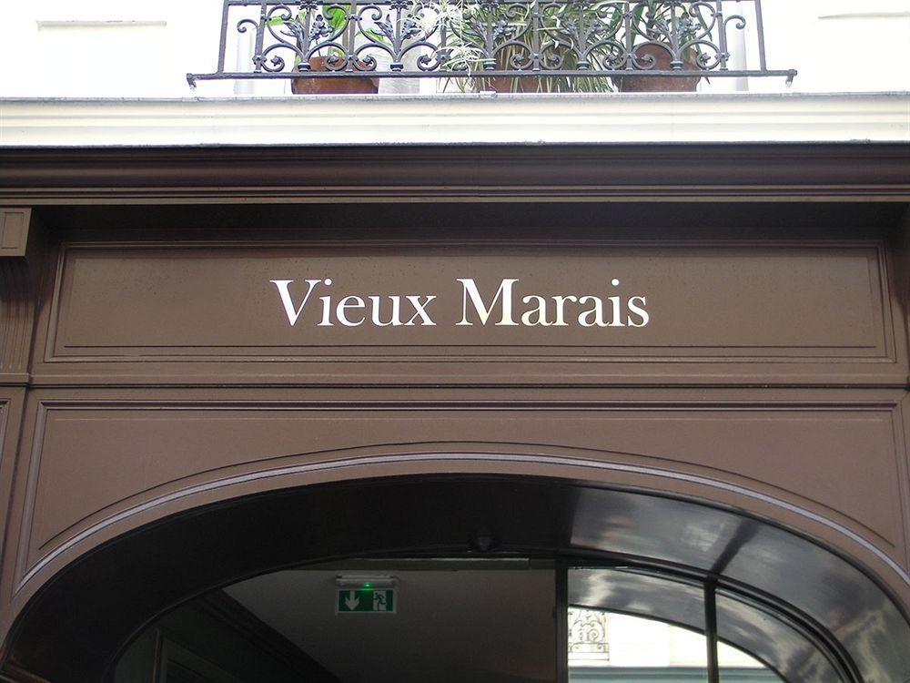 Hotel Du Vieux Marais Paris Eksteriør billede